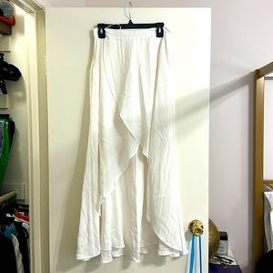 Lulus High/Low Maxi Skirt - Size M - NWOT